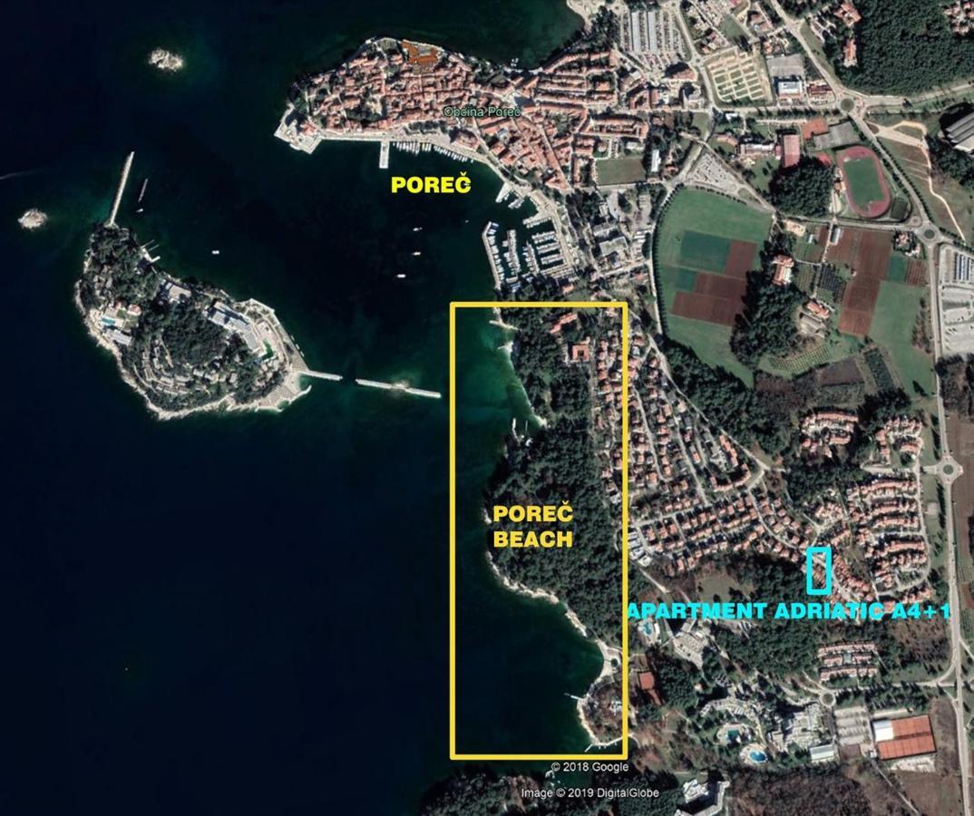 Apartments Porec Beach Area Simo Екстериор снимка