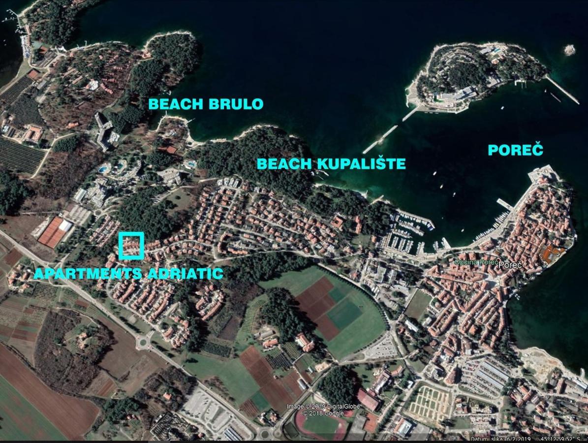 Apartments Porec Beach Area Simo Екстериор снимка